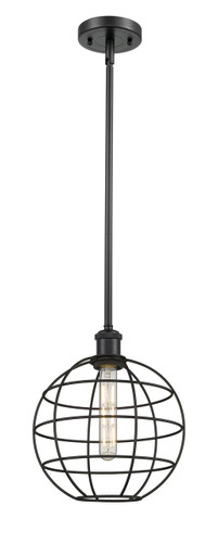 Lake Placid - 1 Light - 10 inch - Matte Black - Mini Pendant (516-1S-BK-CE-10-BK)