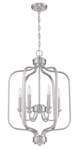 Bolden 6 Light Foyer in Brushed Polished Nickel (50536-BNK)