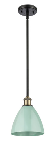 Plymouth - 1 Light - 8 inch - Black Antique Brass - Pendant (516-1S-BAB-MBD-75-SF)