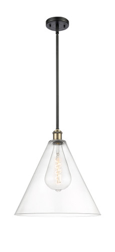 Berkshire - 1 Light - 16 inch - Black Antique Brass - Pendant (516-1S-BAB-GBC-162)