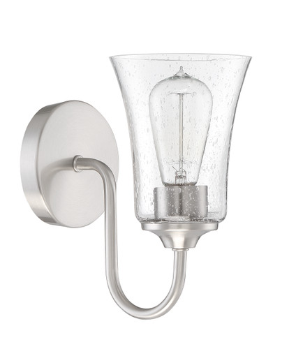 Gwyneth 1 Light Wall Sconce in Brushed Polished Nickel (50401-BNK)