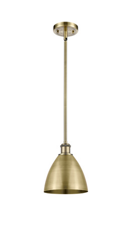 Bristol - 1 Light - 8 inch - Antique Brass - Pendant (516-1S-AB-MBD-75-AB)