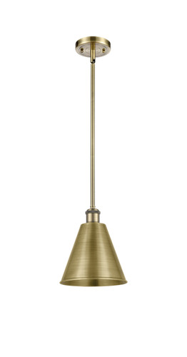 Berkshire - 1 Light - 8 inch - Antique Brass - Pendant (516-1S-AB-MBC-8-AB-LED)