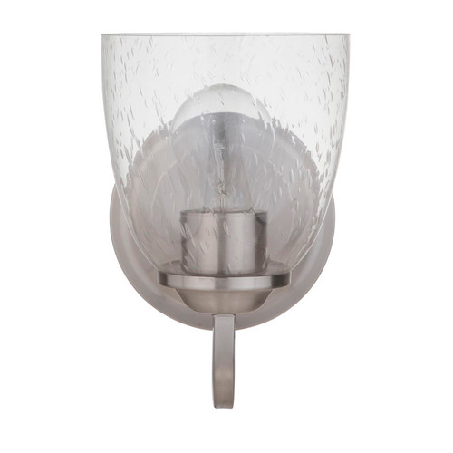 Serene 1 Light Wall Sconce in Brushed Polished Nickel (49901-BNK)