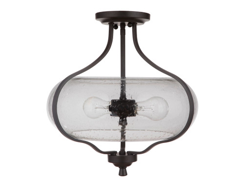 Serene 2 Light Semi Flush in Espresso (49952-ESP)