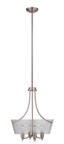 Tyler 4 Light Foyer in Brushed Polished Nickel (50234-BNK)