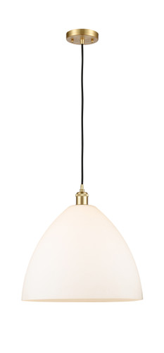 Bristol - 1 Light - 16 inch - Satin Gold - Cord hung - Pendant (516-1P-SG-GBD-161)