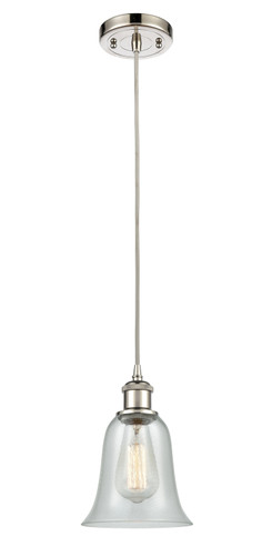 Hanover - 1 Light - 6 inch - Polished Nickel - Cord hung - Mini Pendant (516-1P-PN-G2812-LED)