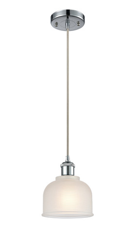 Dayton - 1 Light - 6 inch - Polished Chrome - Cord hung - Mini Pendant (516-1P-PC-G411)