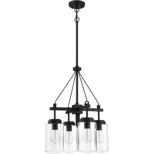 Crosspoint 4 Light Outdoor Chandelier Espresso (52124-ESP)
