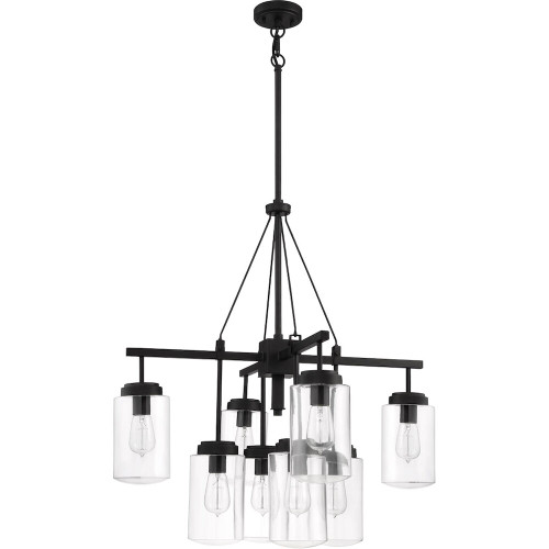 Crosspoint 8 Light Outdoor Chandelier In Espresso (52128-ESP)