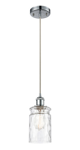 Candor - 1 Light - 5 inch - Polished Chrome - Cord hung - Mini Pendant (516-1P-PC-G352-LED)