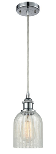 Caledonia - 1 Light - 5 inch - Polished Chrome - Cord hung - Mini Pendant (516-1P-PC-G2511-LED)