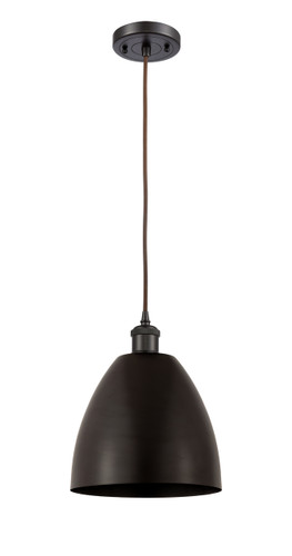 Bristol - 1 Light - 9 inch - Oil Rubbed Bronze - Cord hung - Mini Pendant (516-1P-OB-MBD-9-OB-LED)