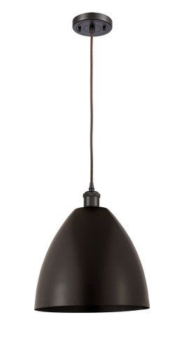 Bristol - 1 Light - 12 inch - Oil Rubbed Bronze - Cord hung - Mini Pendant (516-1P-OB-MBD-12-OB)
