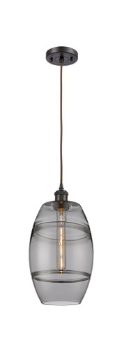 Vaz - 1 Light - 8 inch - Oil Rubbed Bronze - Cord hung - Mini Pendant (516-1P-OB-G557-8SM)