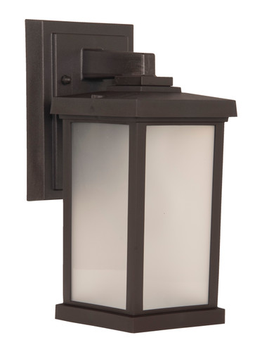 Resilience 1 Light Small Outdoor Wall Lantern in Bronze (ZA2404-BZ)