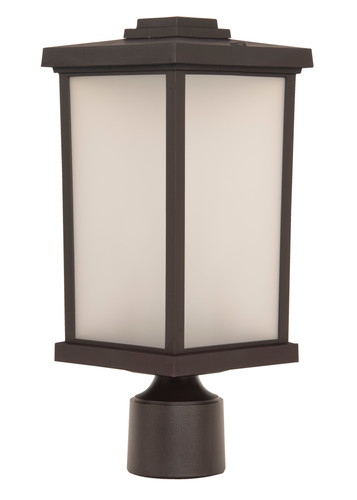 Resilience 1 Light Outdoor Post Mount in Bronze (ZA2415-BZ)