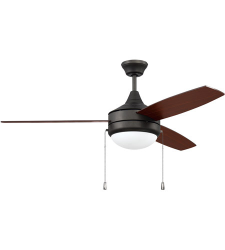 52" Ceiling Fan With Blades And Light Kit in Espresso (PHA52ESP3-UCI)