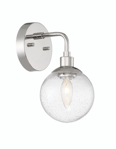 Chicago 2 Light Wall Sconce in Brushed Polished Nickel (53162-BNK)