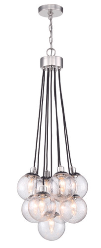 Que 9 Light Pendant in Chrome (53399-CH)