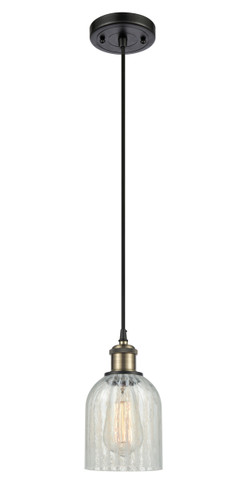 Caledonia - 1 Light - 5 inch - Black Antique Brass - Cord hung - Mini Pendant (516-1P-BAB-G2511)