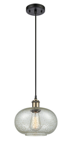 Gorham - 1 Light - 10 inch - Black Antique Brass - Cord hung - Mini Pendant (516-1P-BAB-G249)