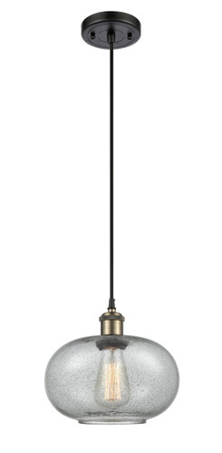 Gorham - 1 Light - 10 inch - Black Antique Brass - Cord hung - Mini Pendant (516-1P-BAB-G247)