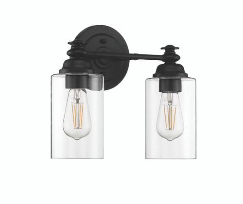 Trystan 5 Light Vanity in Flat Black (53505-FB)