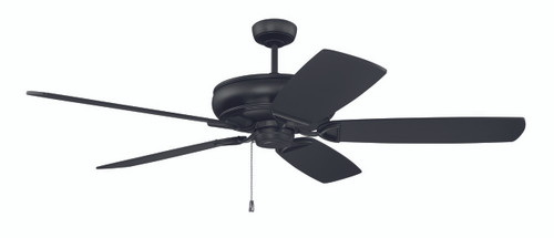 62" Ceiling Fan With Blades in Flat Black (SAP62FB5)