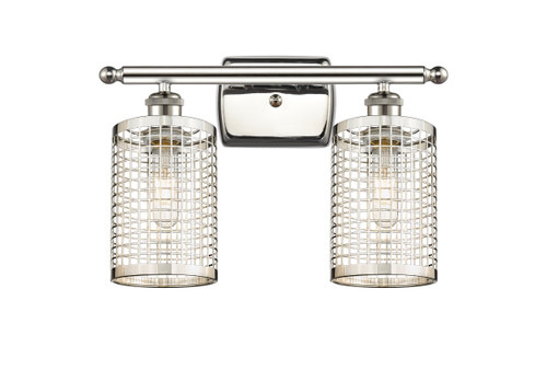 Nestbrook - 2 Light - 15 inch - Polished Nickel - Bath Vanity Light (516-2W-PN-M18-PN)