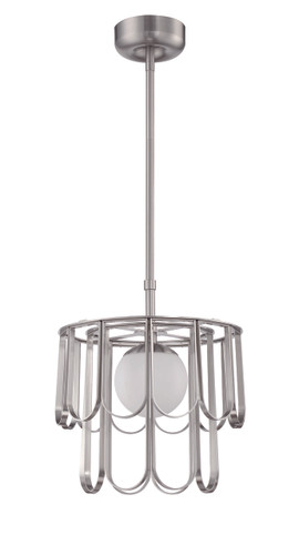 Melody 1 Light Pendant in Brushed Polished Nickel (54993-BNK)