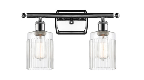 Hadley - 2 Light - 15 inch - Polished Chrome - Bath Vanity Light (516-2W-PC-G342-LED)