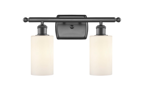 Clymer - 2 Light - 14 inch - Oil Rubbed Bronze - Bath Vanity Light (516-2W-OB-G801-LED)