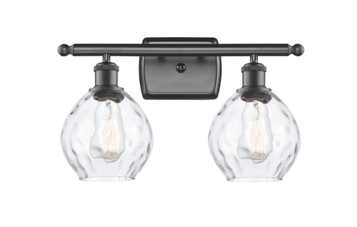 Waverly - 2 Light - 16 inch - Oil Rubbed Bronze - Bath Vanity Light (516-2W-OB-G362-LED)
