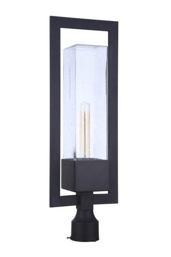 Perimeter 1 Light Large Outdoor Post Mount in Midnight (ZA4025-MN)