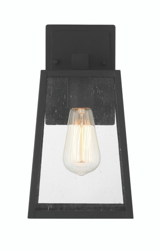 Dunn 1 Light Medium Wall Mount in Textured Matte Black (ZA4314-TB)