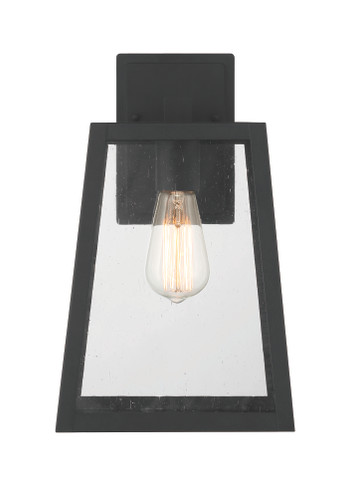 Dunn 1 Light Large  Outdoor Wall Lantern in Textured Black (ZA4324-TB)