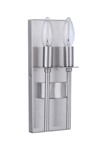 Larrson 1 Light Wall Sconce in Satin Brass (54361-SB)