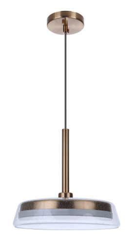 1 Light Pendant In Satin Brass (55192-SB-LED)