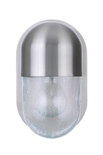 Pill 1 Light Wall Sconce in Brushed Polished Nickel (55001-BNK)