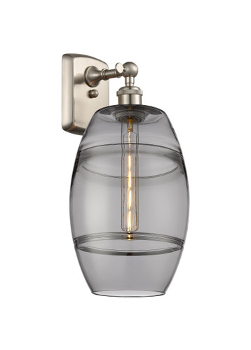 Vaz - 1 Light - 8 inch - Brushed Satin Nickel - Sconce (516-1W-SN-G557-8SM)