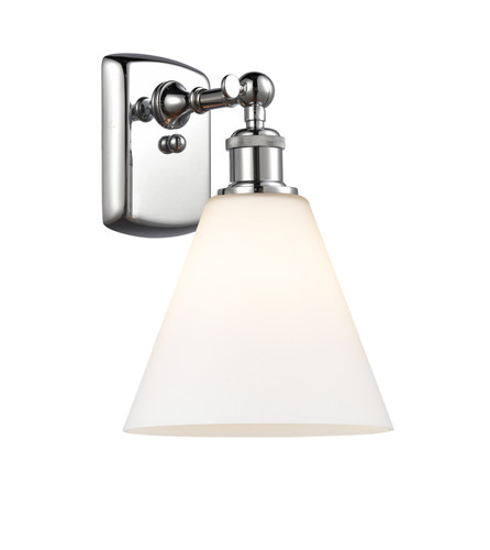 Berkshire - 1 Light - 8 inch - Polished Chrome - Sconce (516-1W-PC-GBC-81-LED)