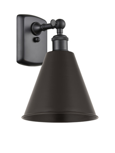 Berkshire - 1 Light - 8 inch - Matte Black - Sconce (516-1W-BK-MBC-8-BK-LED)
