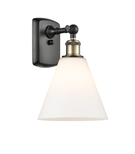 Berkshire - 1 Light - 8 inch - Black Antique Brass - Sconce (516-1W-BAB-GBC-81-LED)