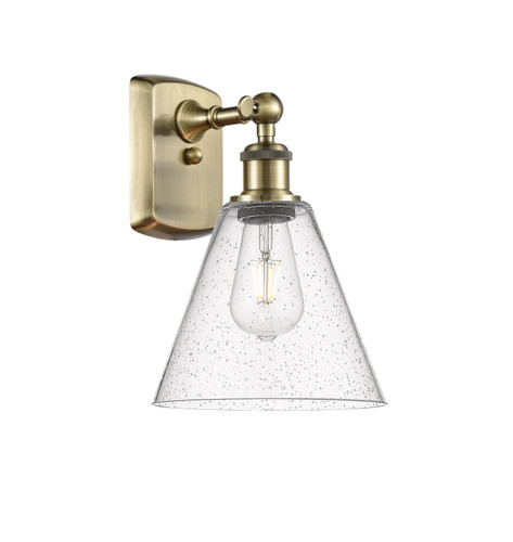 Berkshire - 1 Light - 8 inch - Antique Brass - Sconce (516-1W-AB-GBC-84-LED)