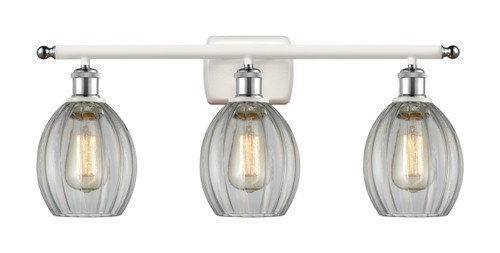 Eaton - 3 Light - 26 inch - White Polished Chrome - Bath Vanity Light (516-3W-WPC-G82)