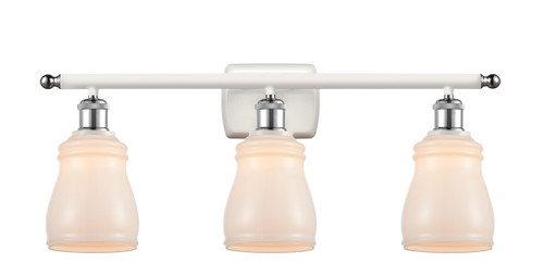 Ellery - 3 Light - 25 inch - White Polished Chrome - Bath Vanity Light (516-3W-WPC-G391)
