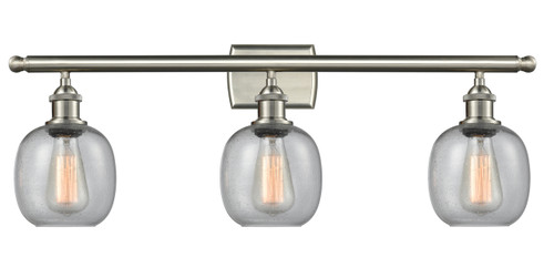 Belfast - 3 Light - 26 inch - Brushed Satin Nickel - Bath Vanity Light (516-3W-SN-G104-LED)