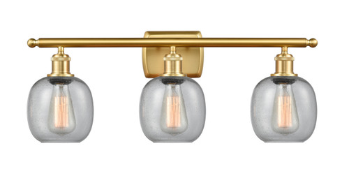 Belfast - 3 Light - 26 inch - Satin Gold - Bath Vanity Light (516-3W-SG-G104)